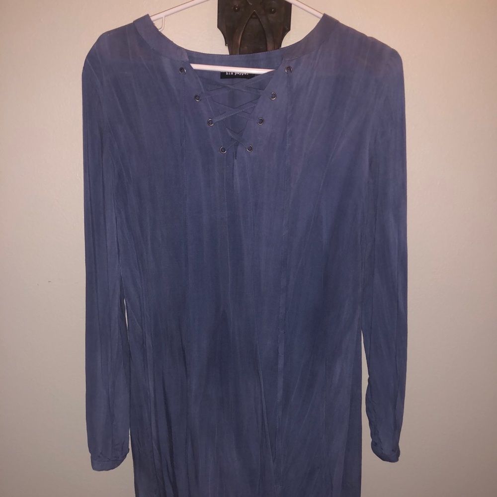 Blue Francesca’s dress